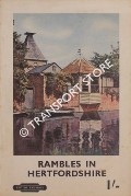 Book cover of Rambles in Hertfordshire by British Railways [& Pathfinder]